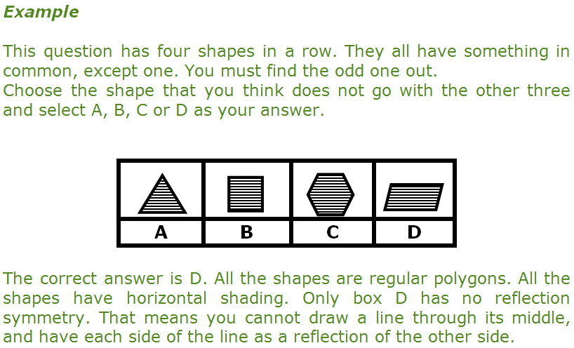 11plus odd one out finding similarities between things
