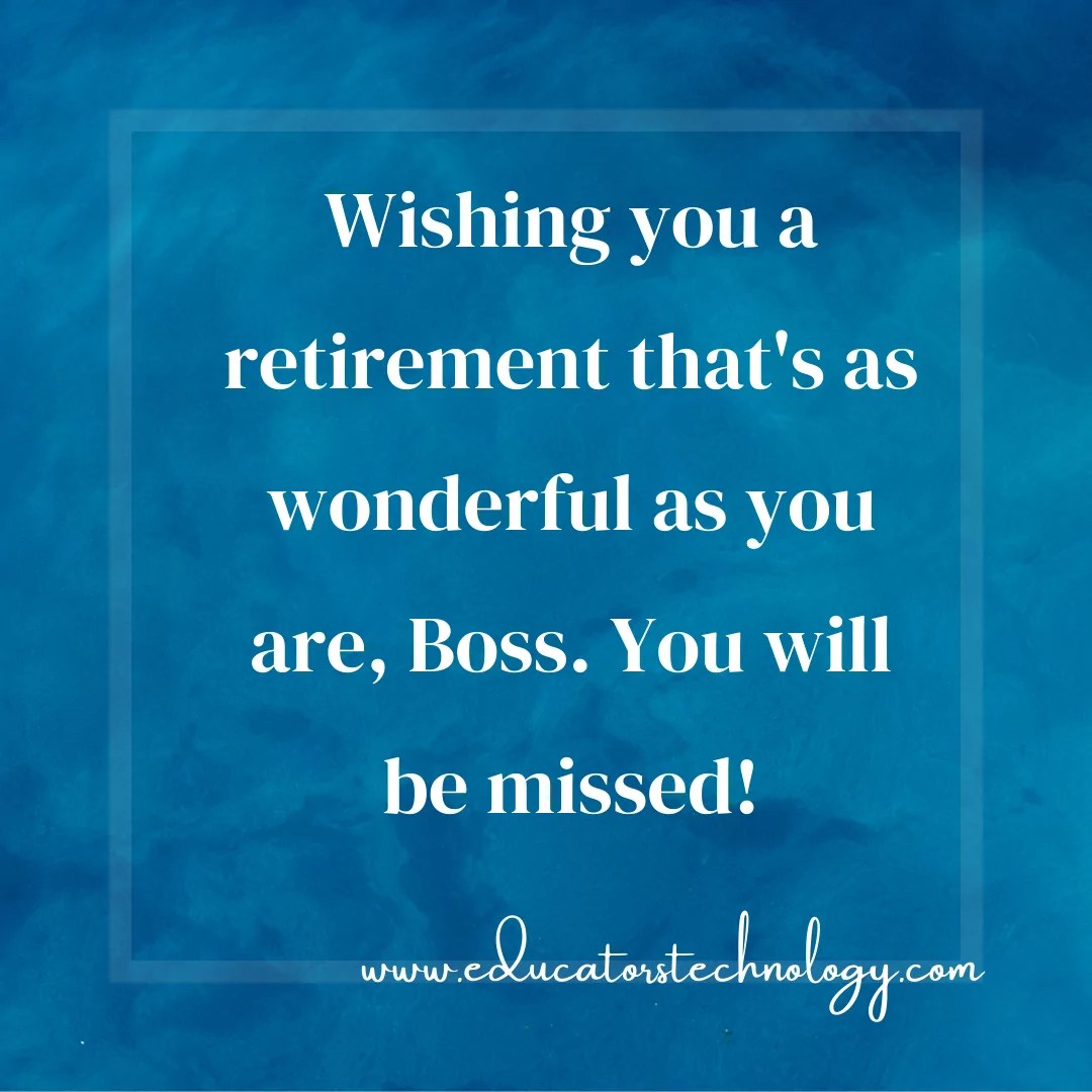 Best Retirement Wishes and Messages for Your Beloved Boss