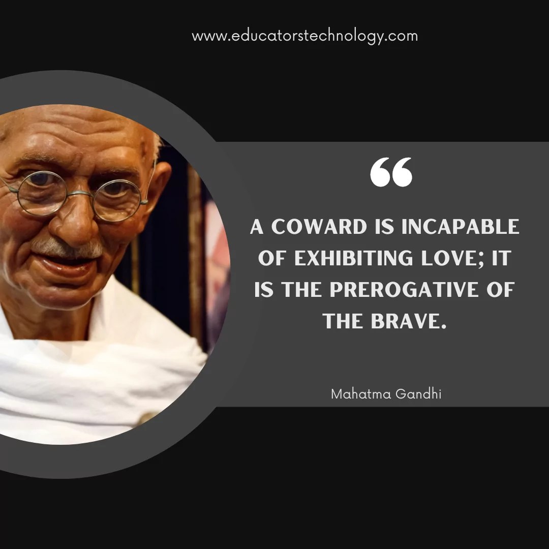 55 Lifechanging Mahatma Gandhi Quotes Educators Technology