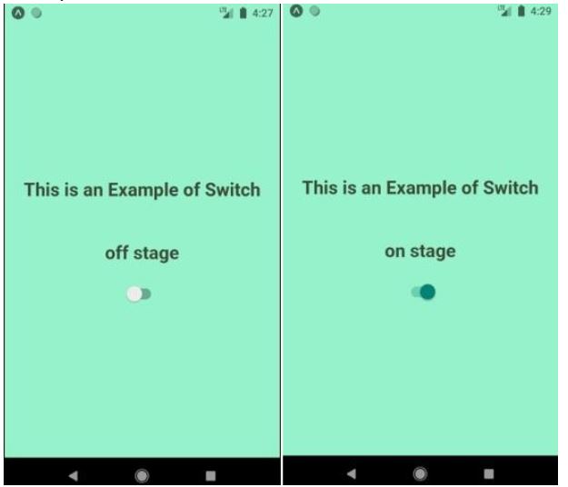 ReactNative Switch How Switch Component works in ReactNative?