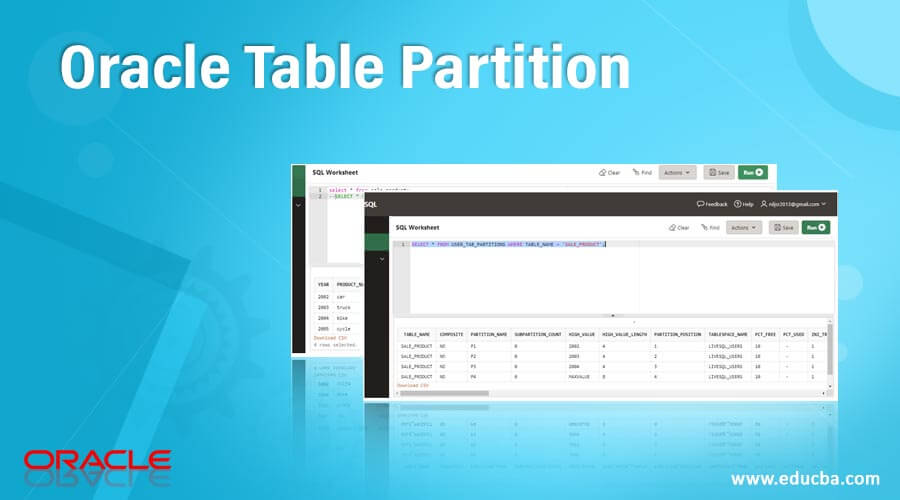 Oracle Table Partition How to Perform Table Partition in Oracle