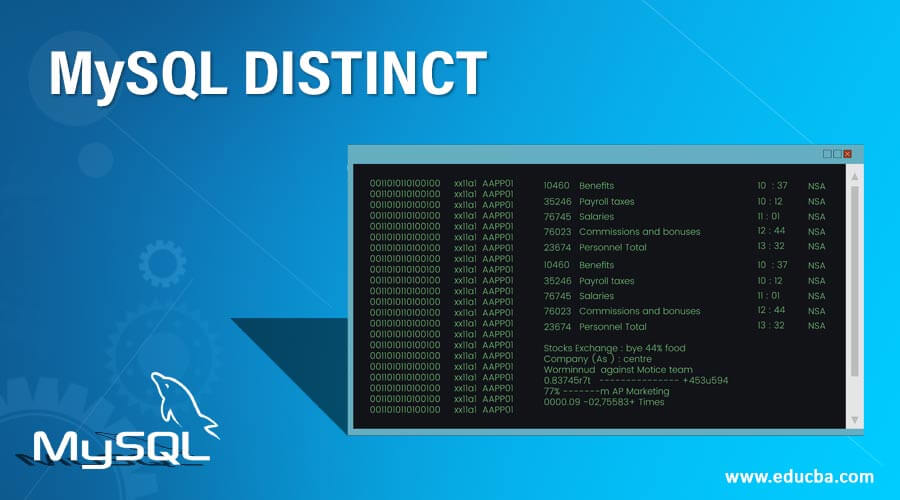MySQL DISTINCT Guide to MySQL DISTINCT with Query Examples
