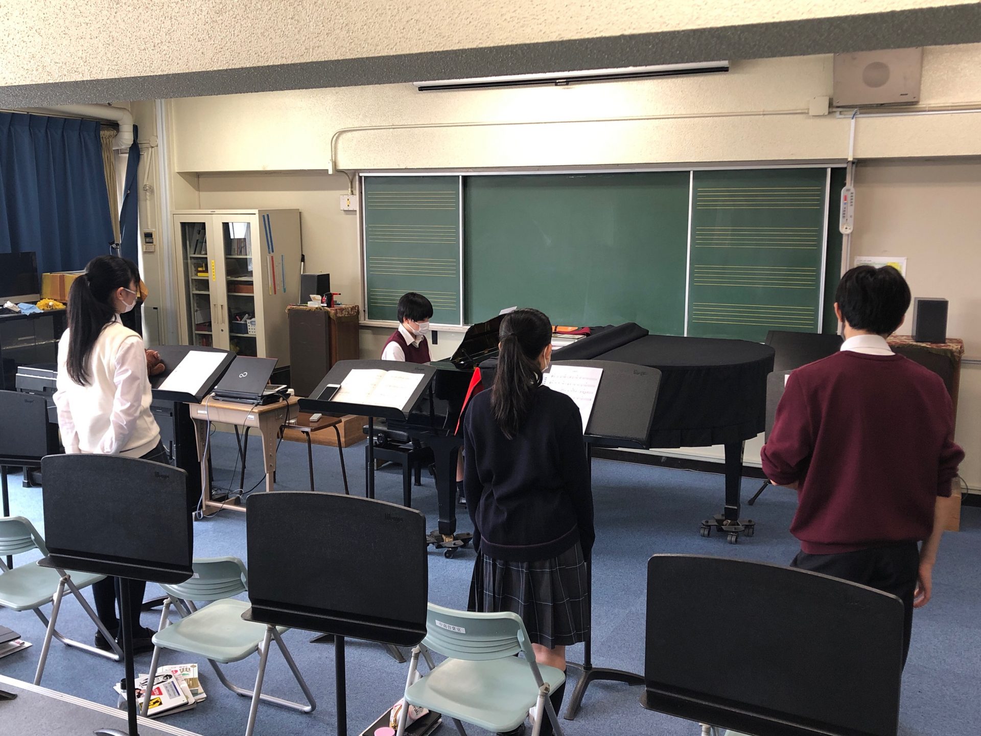 【音楽コース】伴奏を考えてみよう！ 新渡戸文化中学・高等学校 学校公式ブログ【エデュログ】