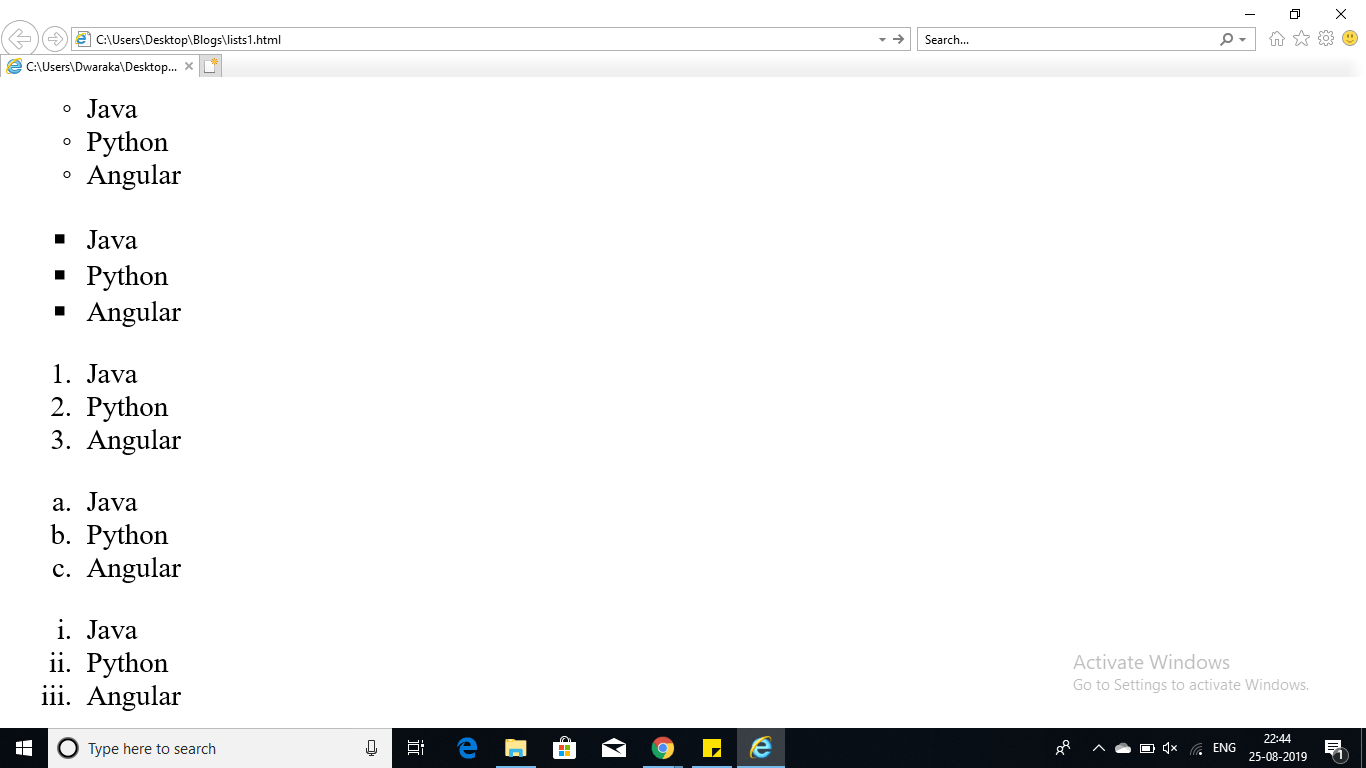 CSS Lists CSS Styling Lists CSS Tutorial Edureka