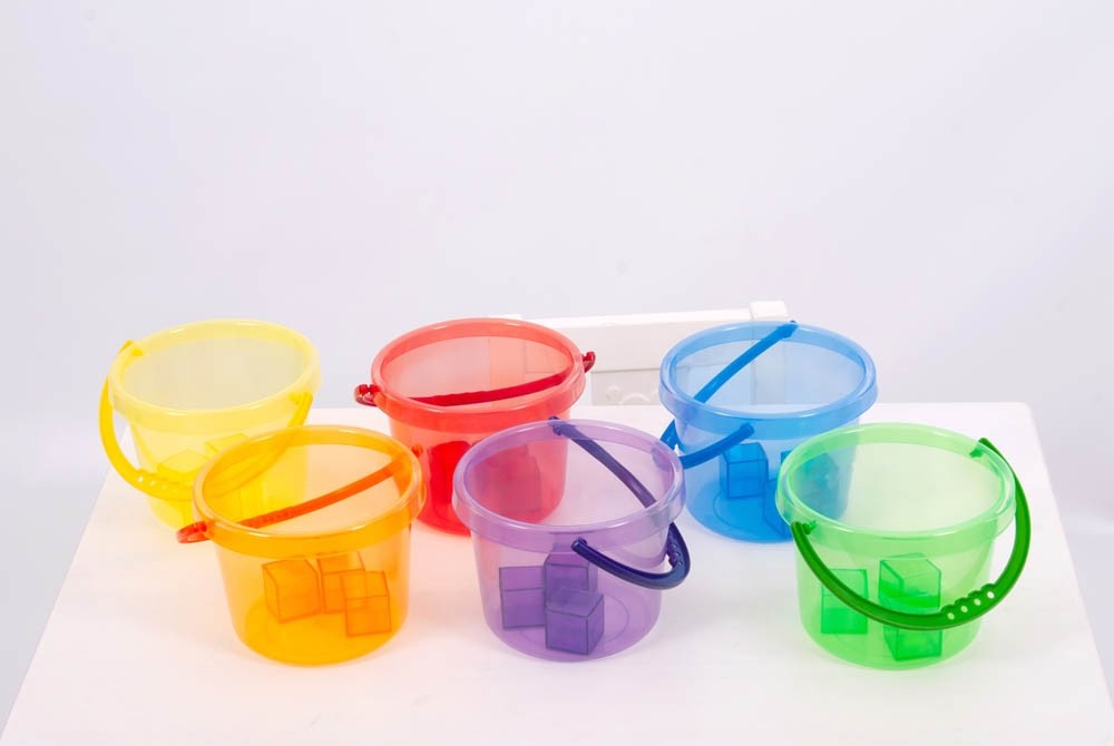 Bucket, Translucent (Single Units) Edusell Malta