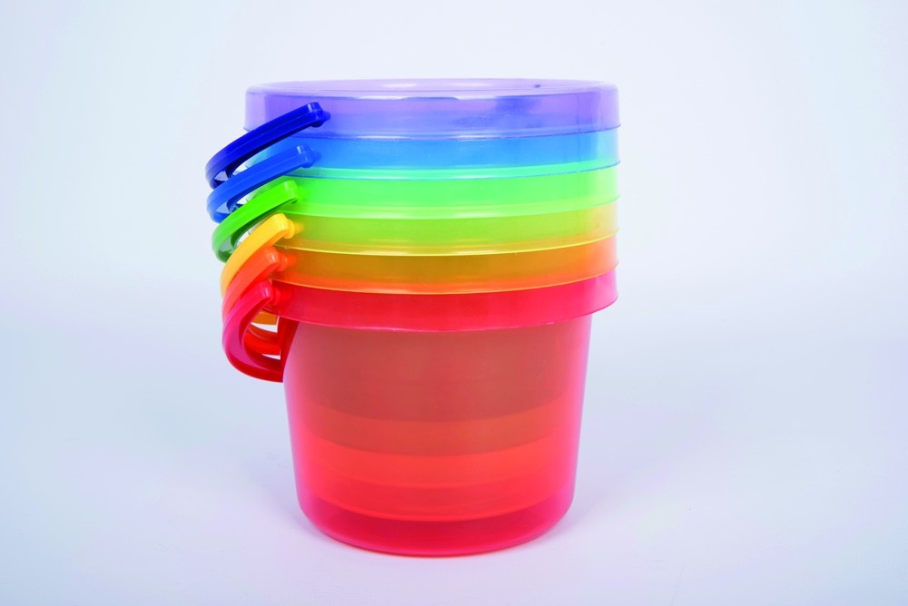 Bucket, Translucent (Single Units) Edusell Malta