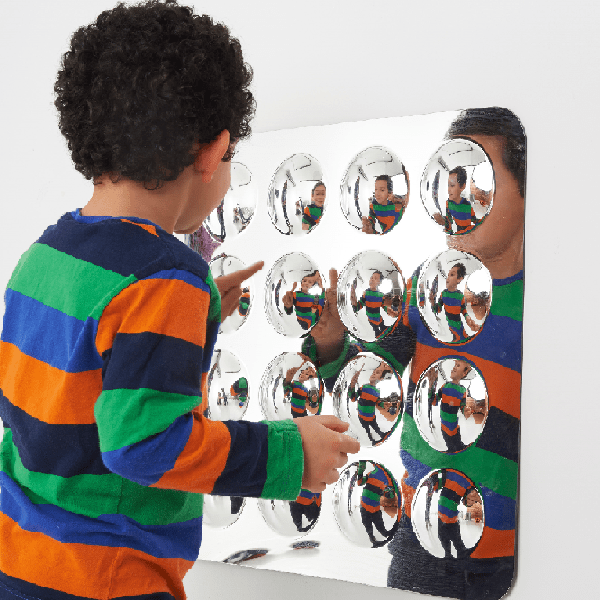 Acrylic Convex Mirrors Set of 4 Toddler Mirror Edusentials.