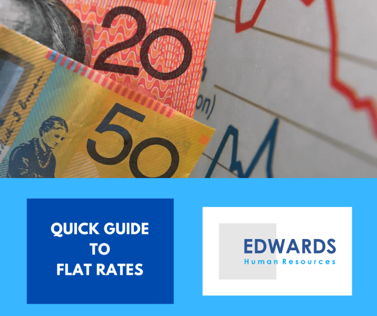 Quick Guide to Flat Rates Edwards HR