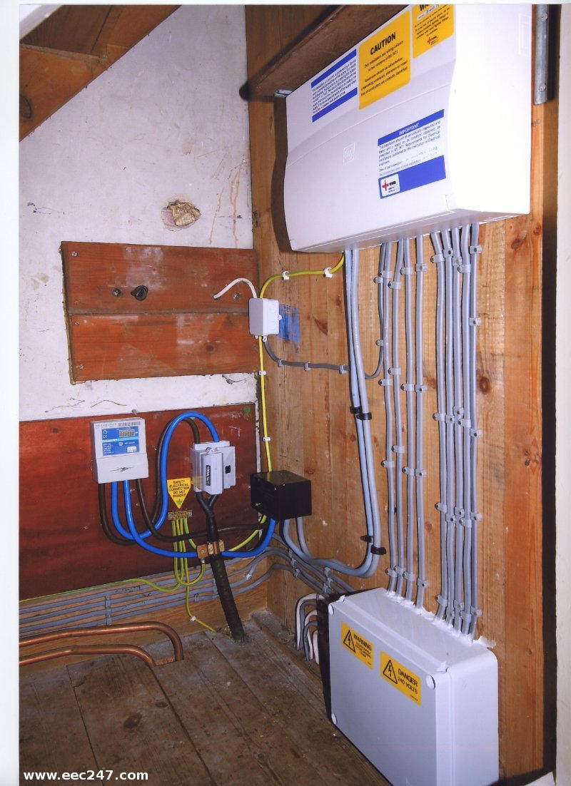 eec247 Consumer Units and Fuseboxes installed to the latest IEE Wiring