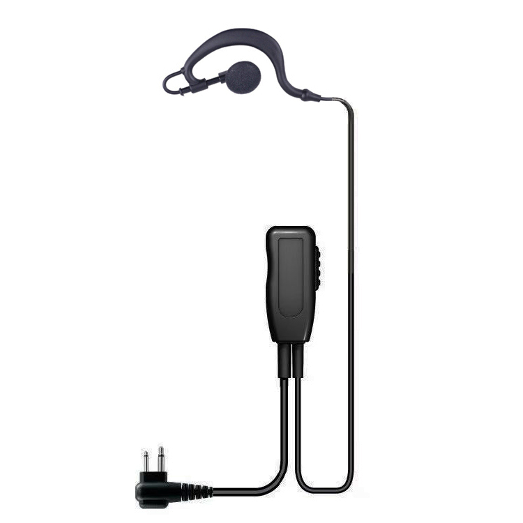 G shape Earhook Earpiece with PTT For Motorola Radio EP450,G type