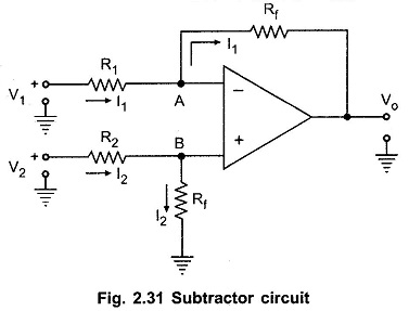 Adder And Subtractor Circuit Using Ic 741