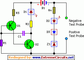 Components Voltage Tester Circuit Schematic - EEWeb