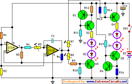 Fading Leds Circuit Diagram - EEWeb