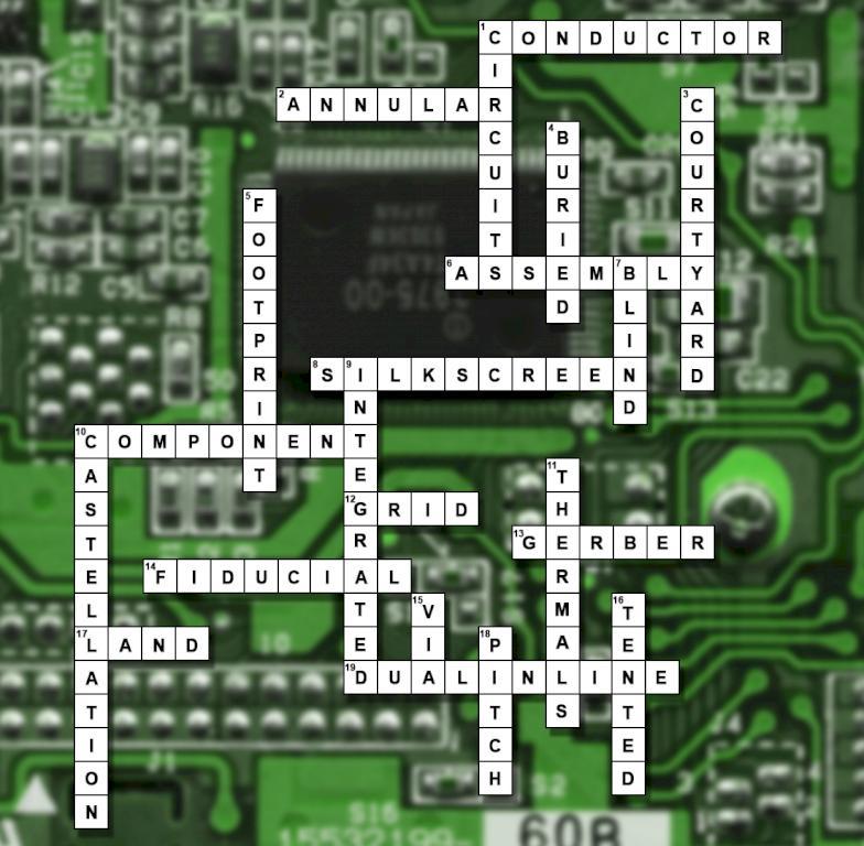 PCB Crossword
