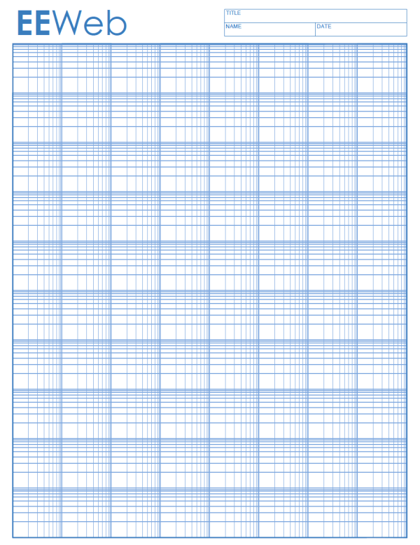 Free Log/Log Graph Paper (PDF Download)