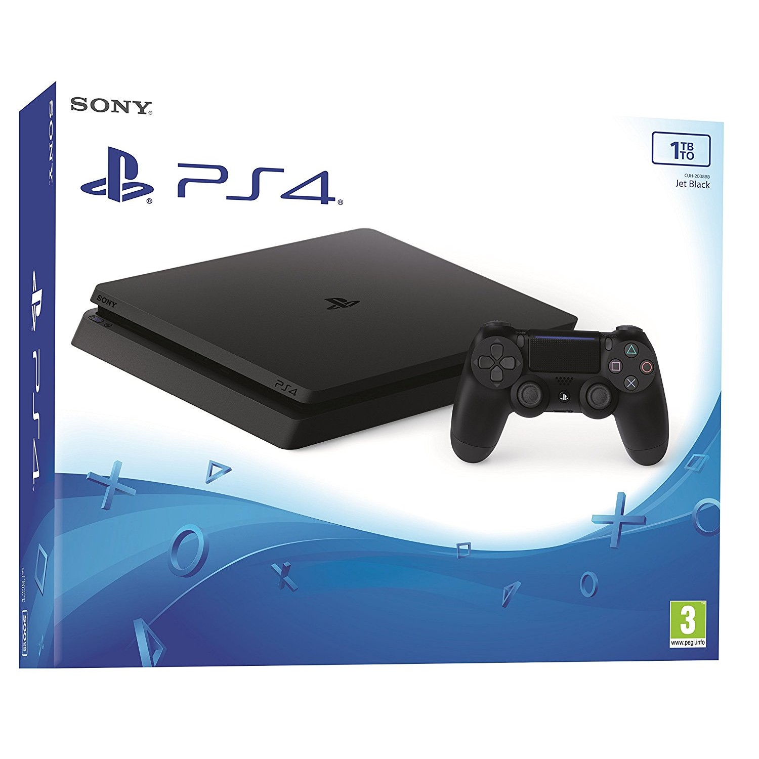 Sony PlayStation 4 Slim 1TB Gaming Console (Black) Pakistan