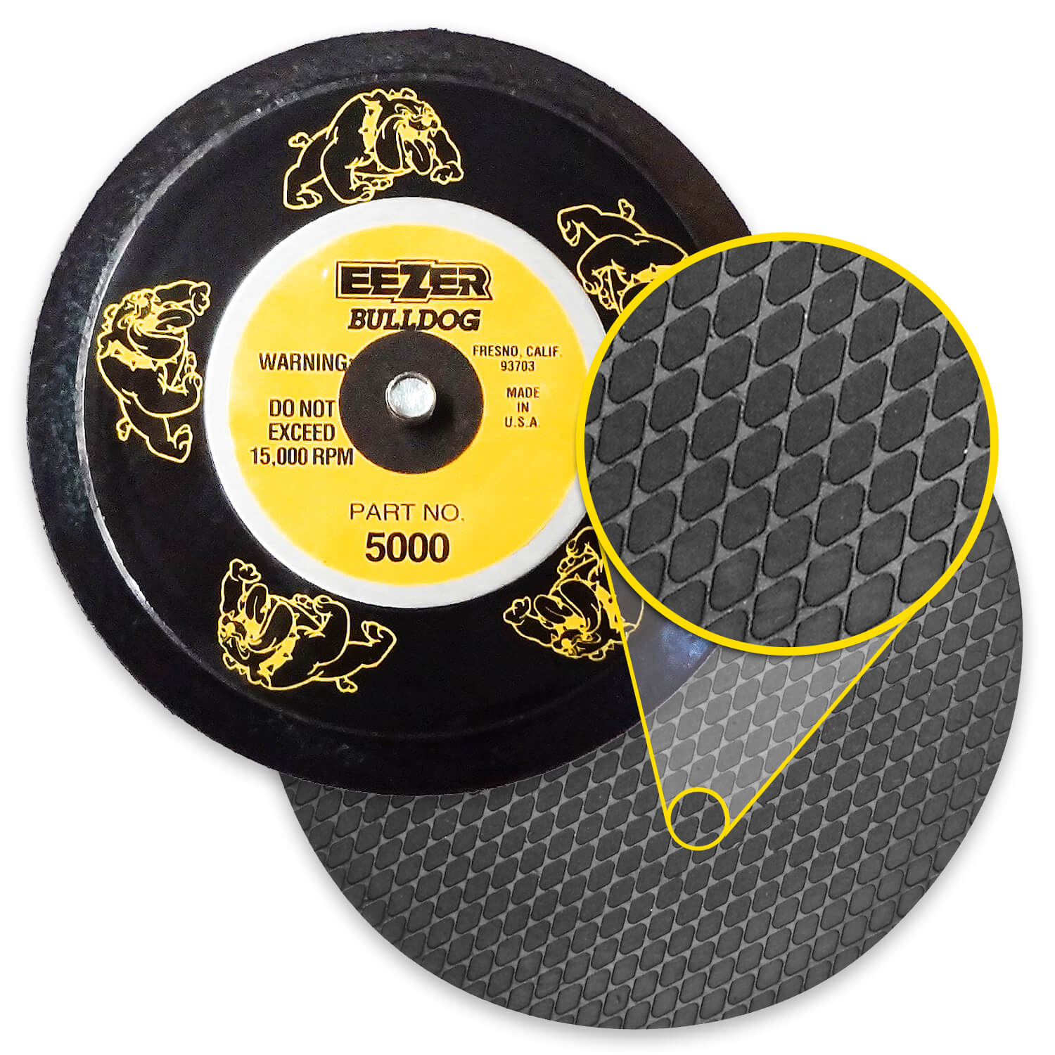 Bulldog Heavy Duty Backing Pads Eezer