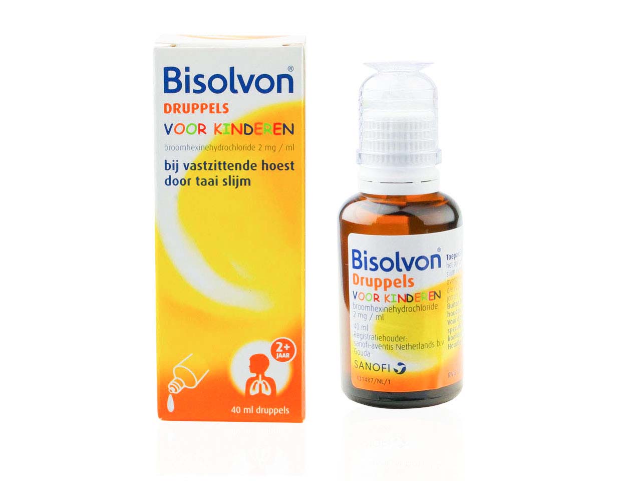 Bisolvon Druppels Voor Kinderen 2Mg/Ml