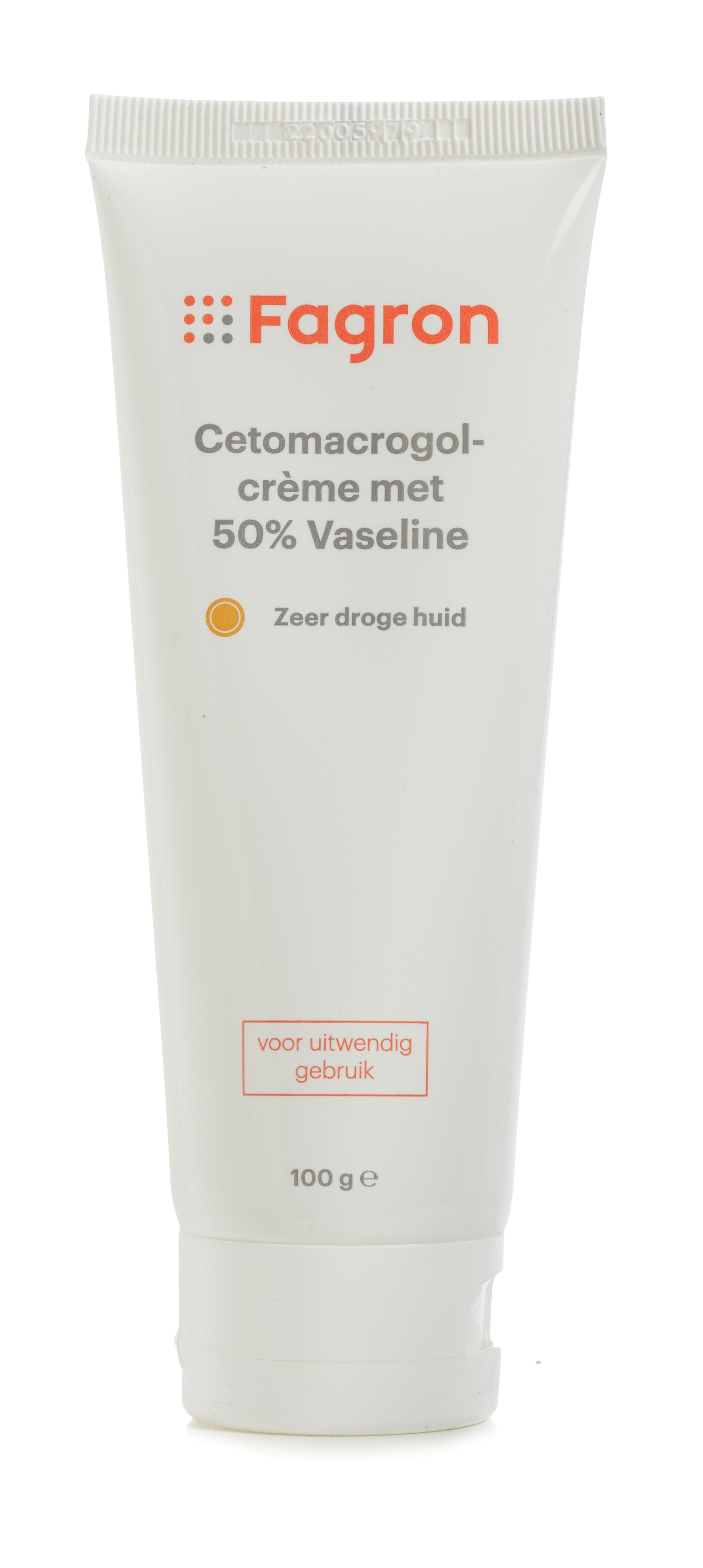 Fagron Cetomacrogolcreme 50% Vaseline (100G)