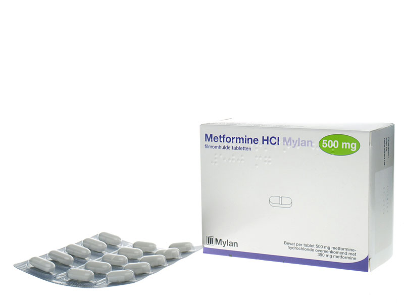 Metformine Hcl Mylan Tablet 500Mg
