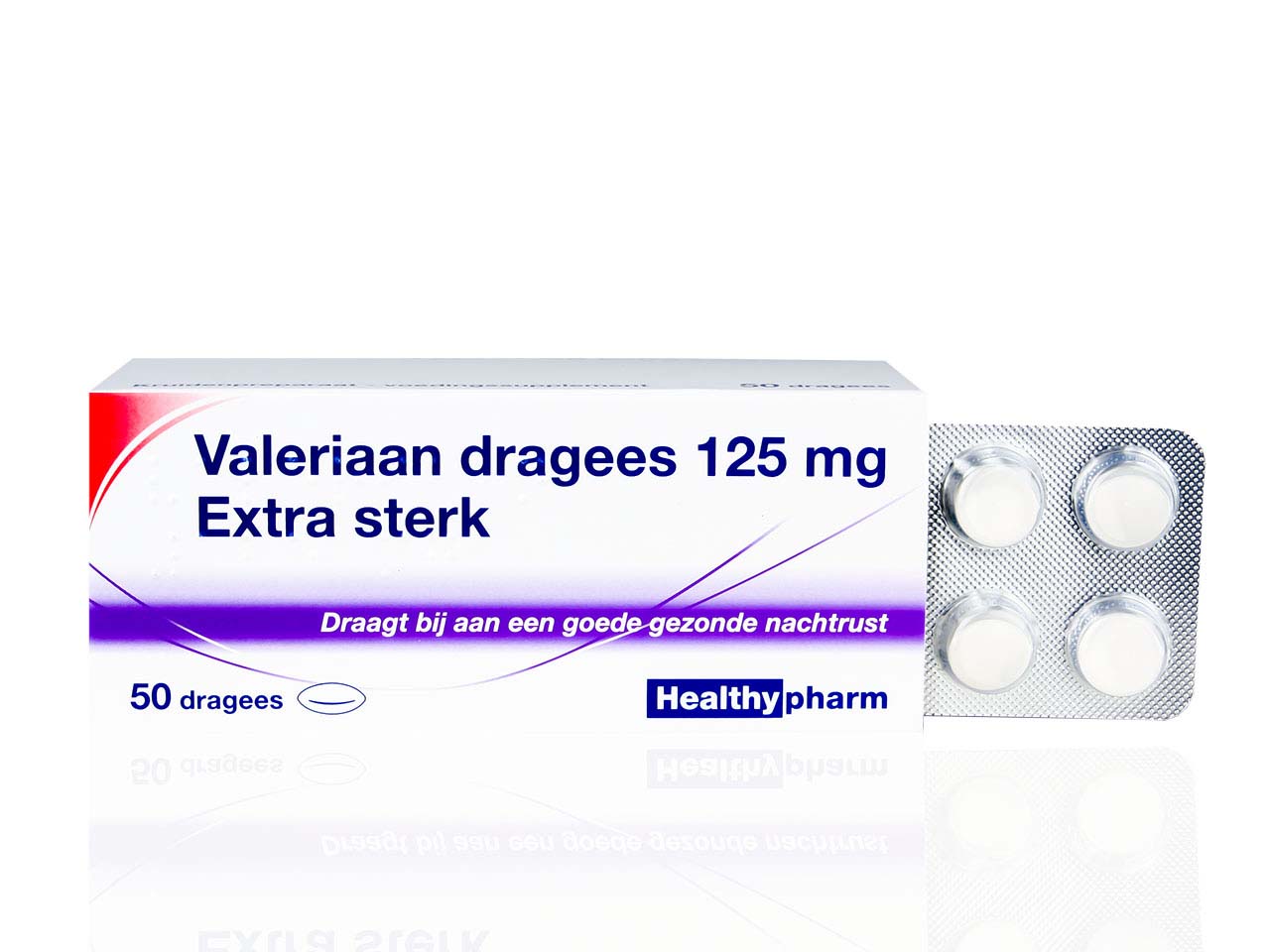 Healthypharm Valeriaan Extra Sterk Dragee 125Mg