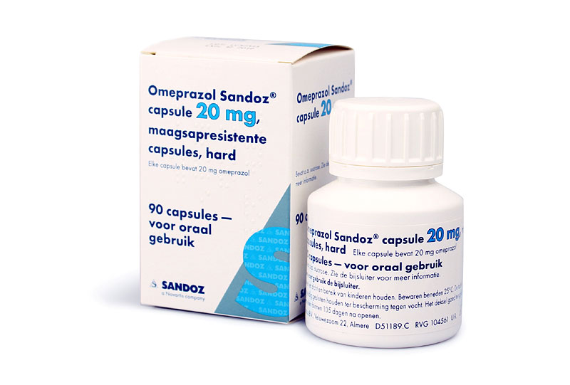 Omeprazol Sandoz Capsule Msr 20Mg