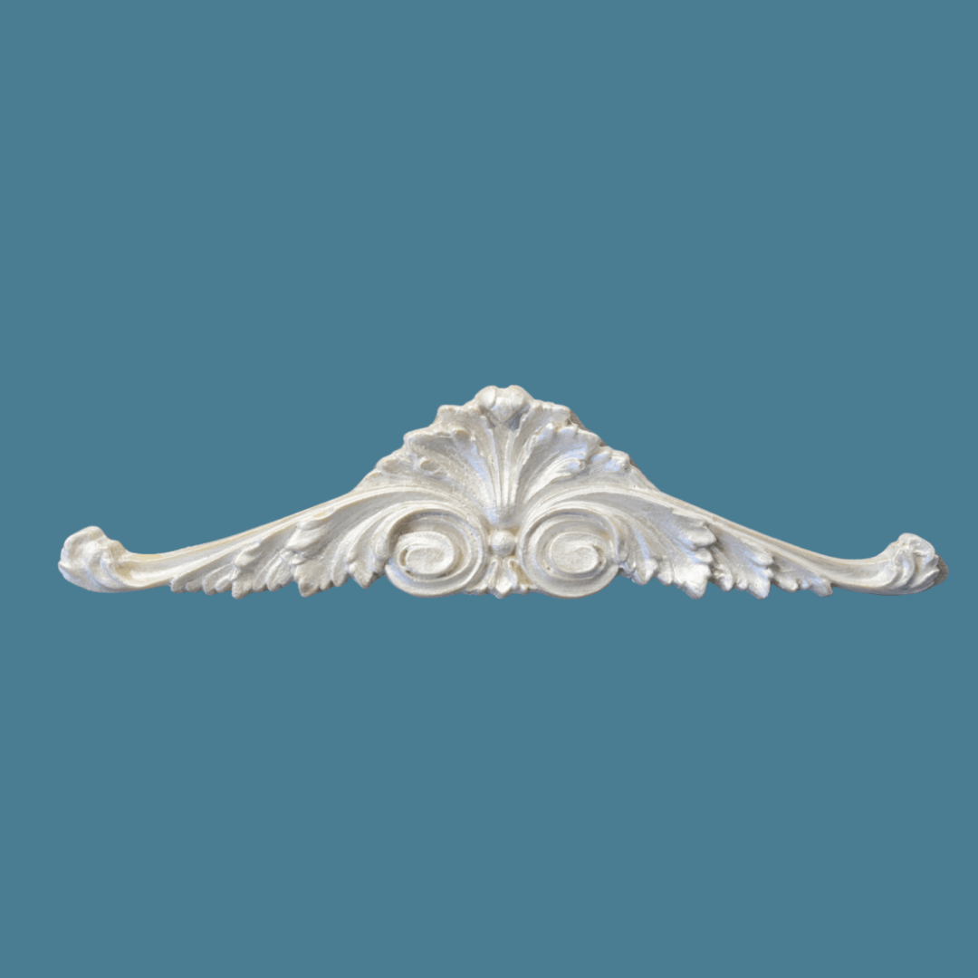 Shell and Scroll Pediment