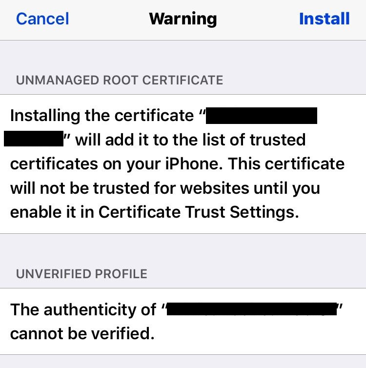 Powerful Permissions, Wimpy Warnings Installing a Root Certificate