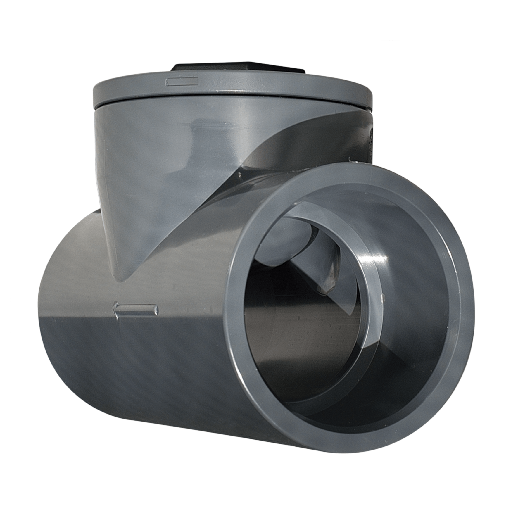 PVCU tee wafer check valve EFFAST