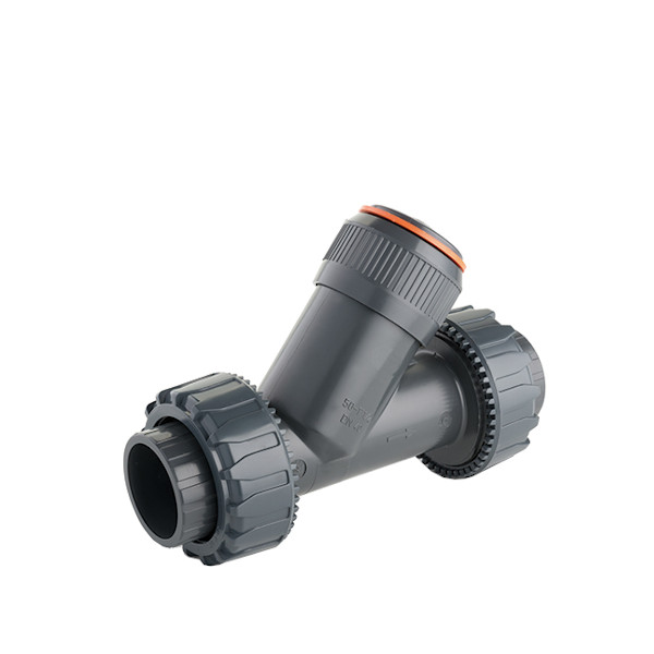 PVCU angle seat piston check valve EFFAST