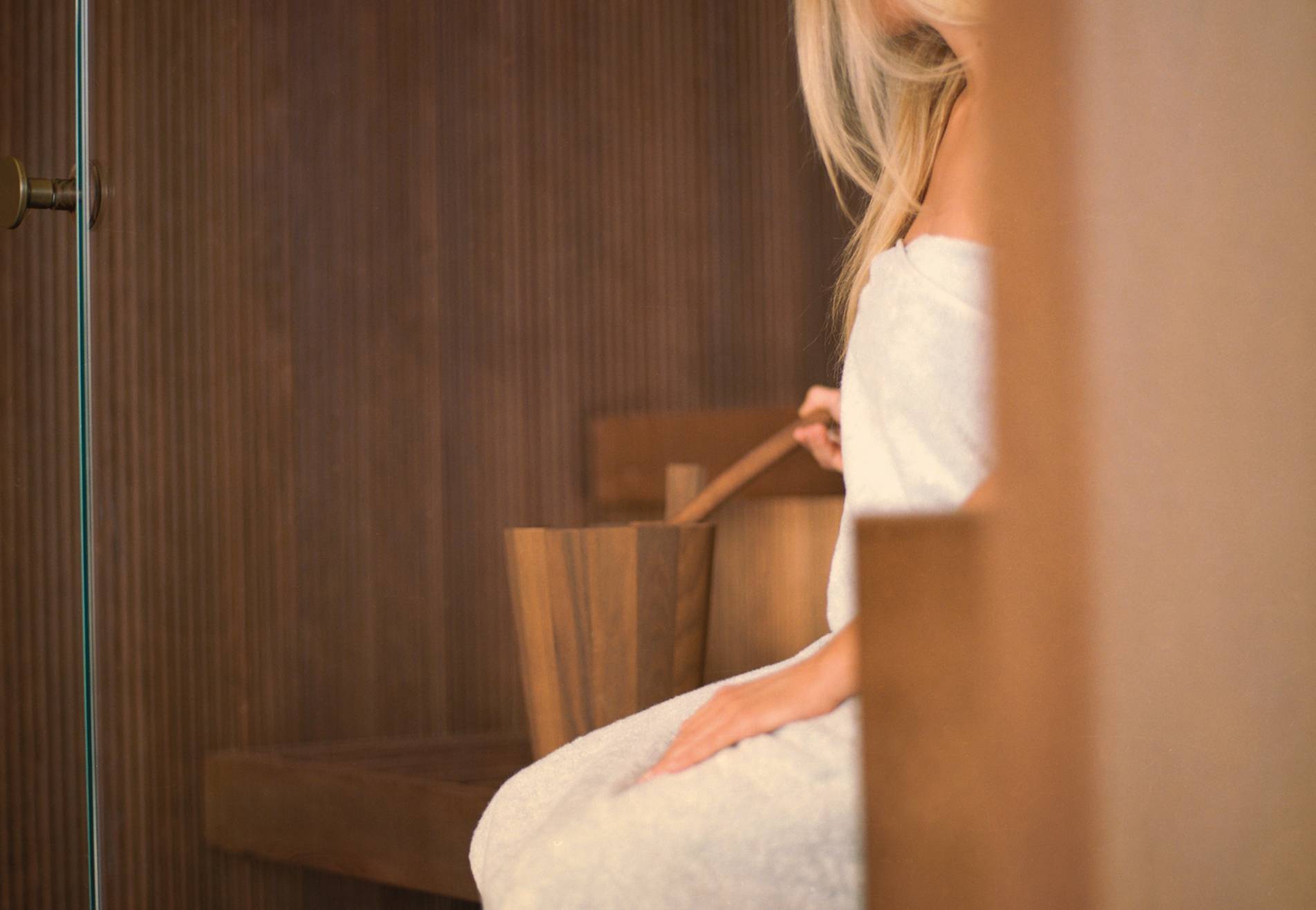 How to take a sauna Effe Perfect Wellness