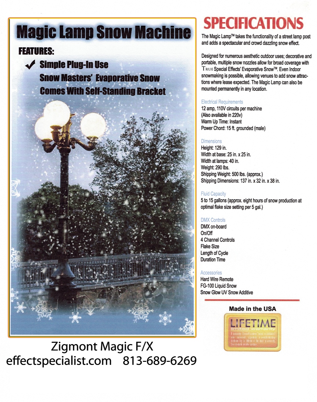 Artificial Fake Snow Machine Rentals Professional Series Fake Snow