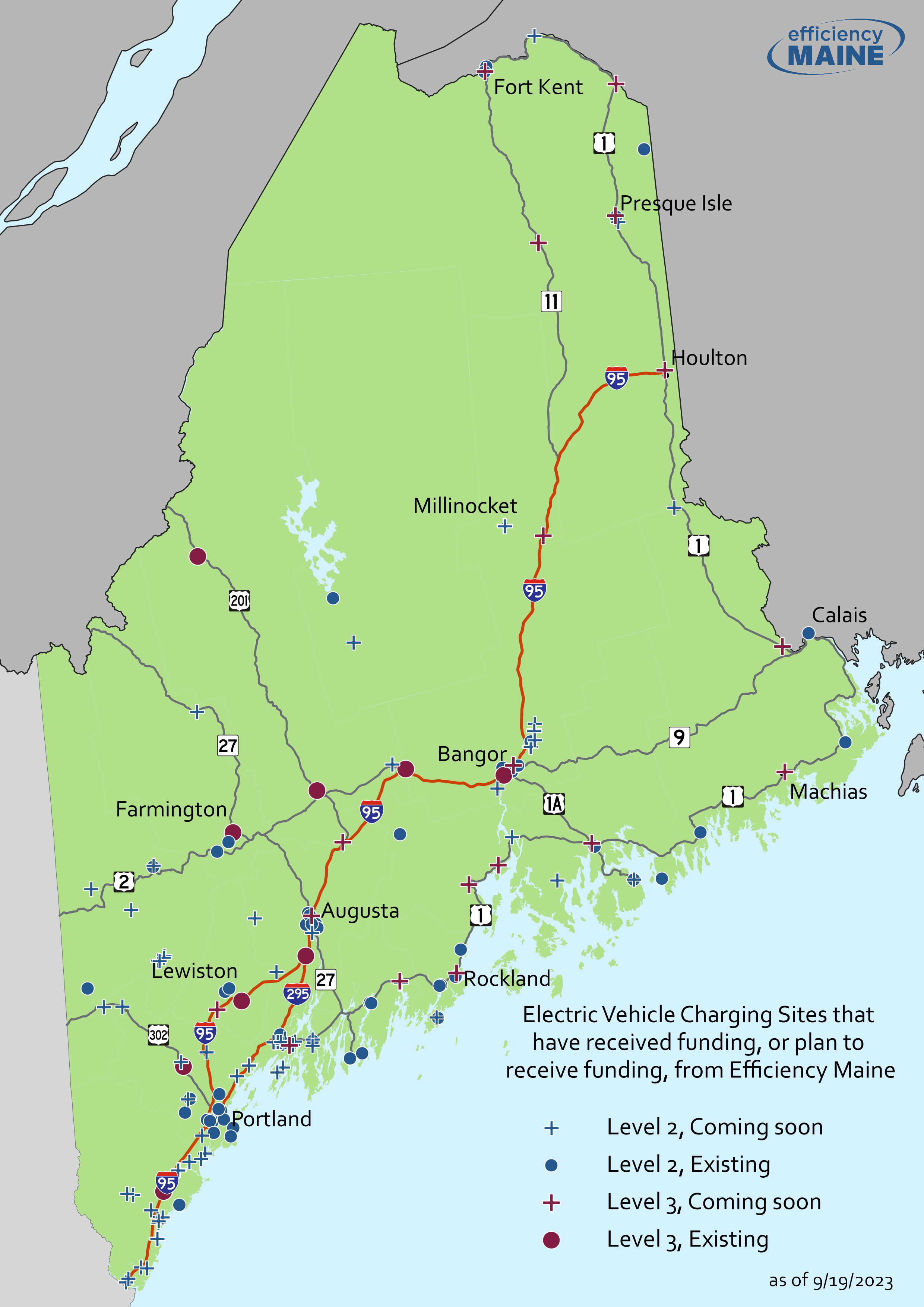 RFP EM0102024 DC Fast Charging Stations Maine Phase 6 Tesla