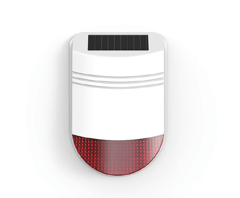 Wireless Outdoor Solar Siren Alarm System IP66 6107S Plus Efficient