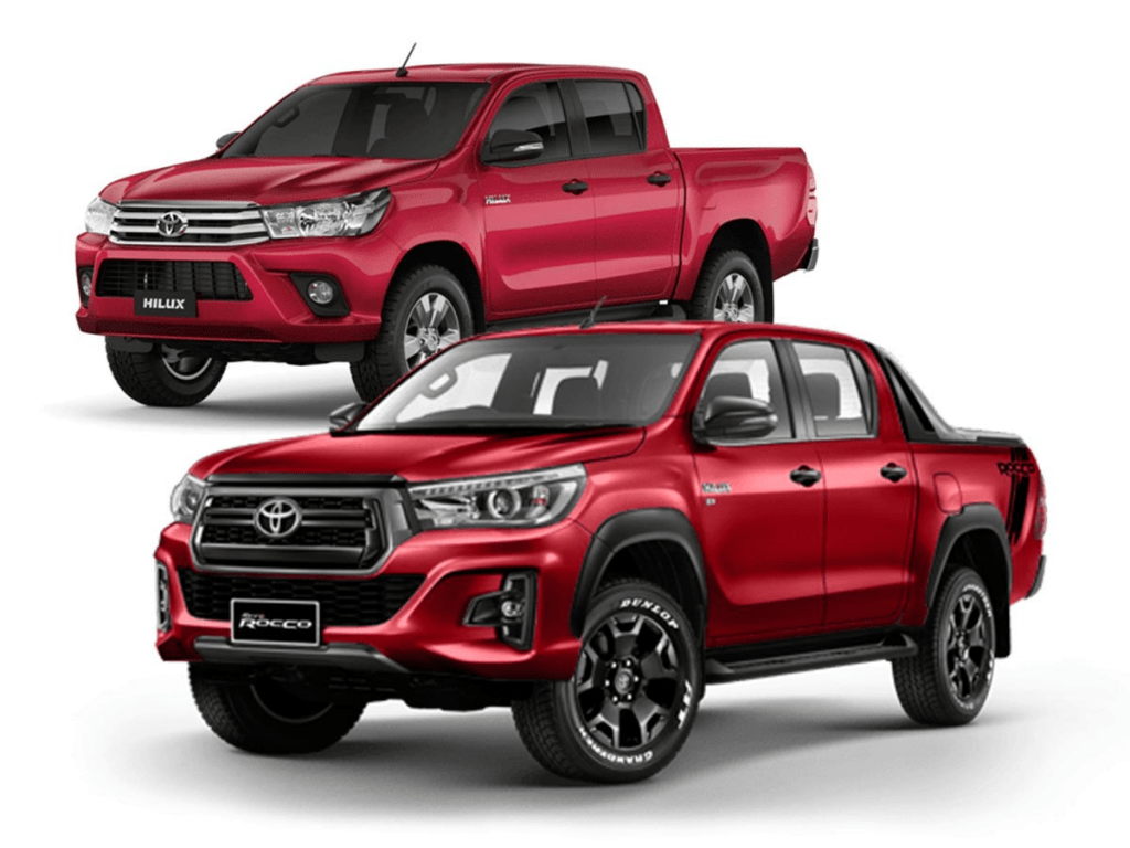 Toyota Hilux Body Kit Upgrade To Rocco 2018 Facelift Bumper And Grill Chrome Trim (Courier Not