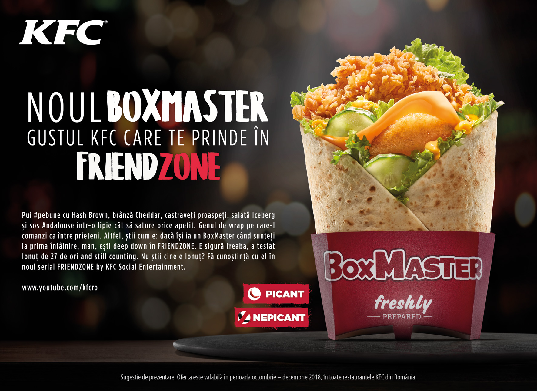 KFC BOXMASTER FRIENDZONE branded content « Effie
