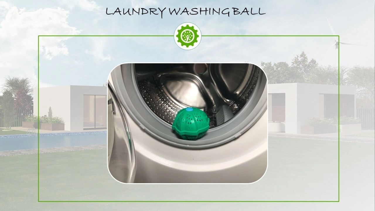Laundry washing ball