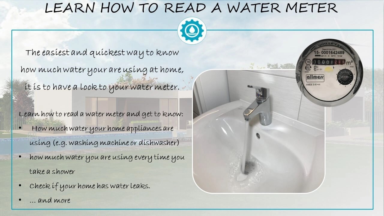 How to read a water meter