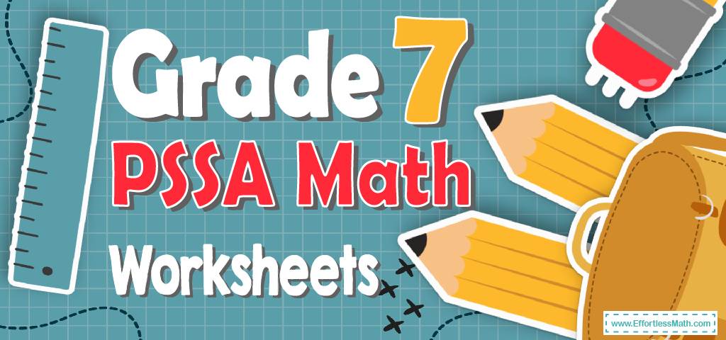 7th Grade PSSA Math Worksheets