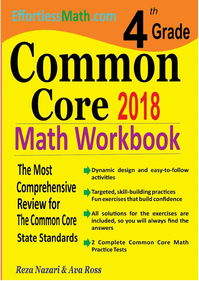 4th Grade Common Core Math Workbook The Most Comprehensive Review for