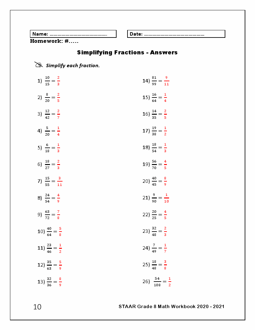 STAAR Grade 8 Math Workbook 2020 2021 The Most Comprehensive Review