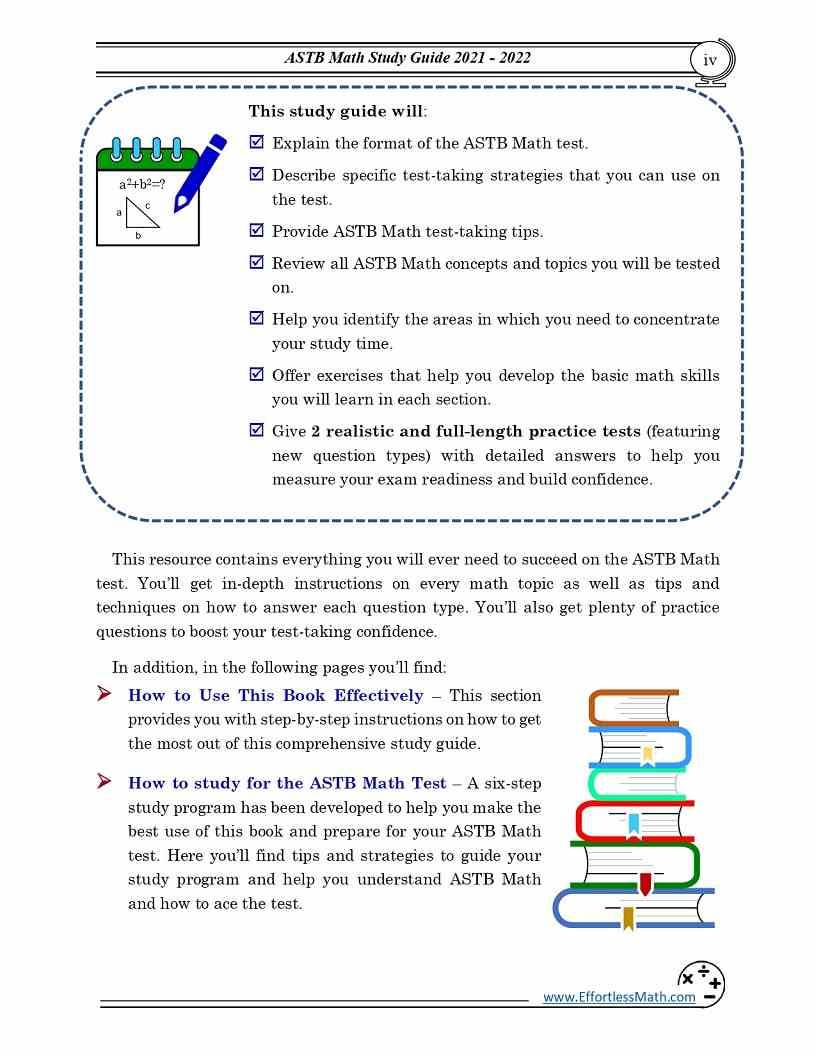 ASTB Math Study Guide StepByStep Guide to Preparing for the ASTB