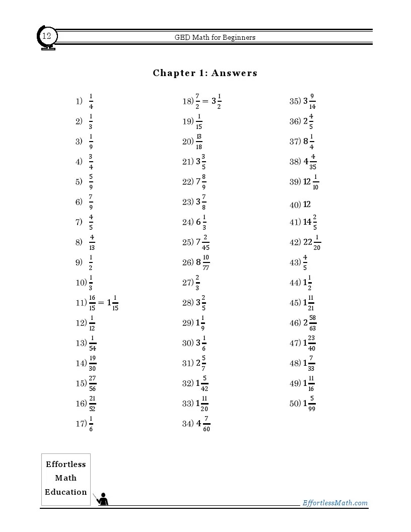 GED Math Study guide: 11 Steps to pass GED Test in 2022!