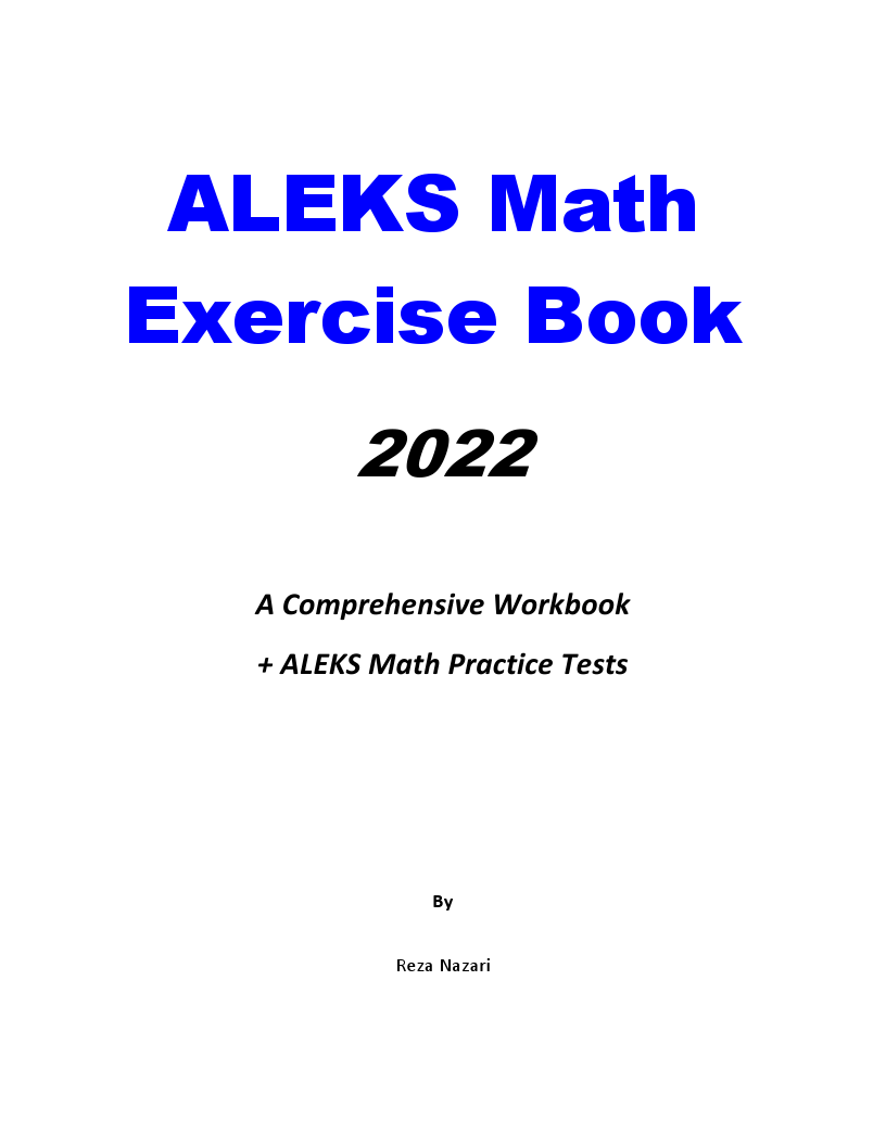 ALEKS Math Exercise Book A Comprehensive Workbook + ALEKS Math