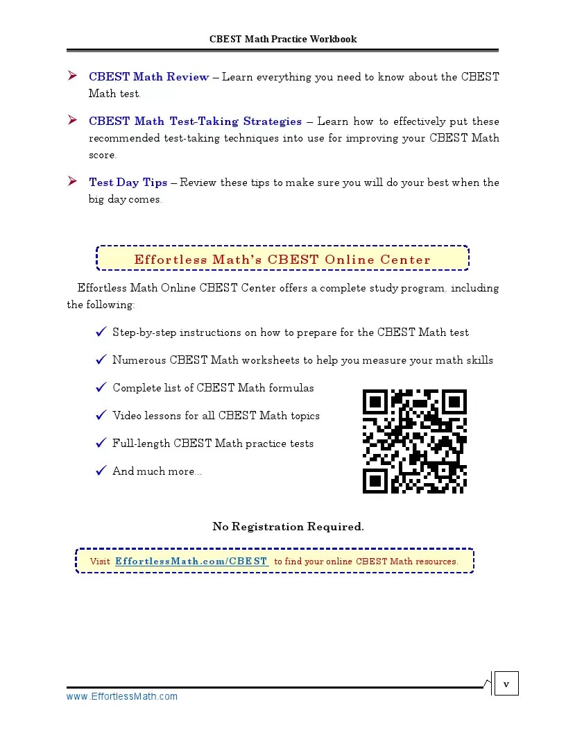 CBEST Math Practice Workbook: The Most Comprehensive Review for the