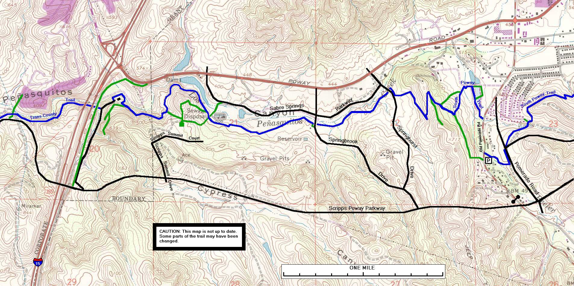 Sabre Springs to Poway Trail Run (new start location) Meetup
