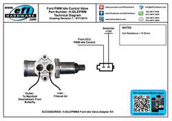 PWM Idle speed motor & adapter kit