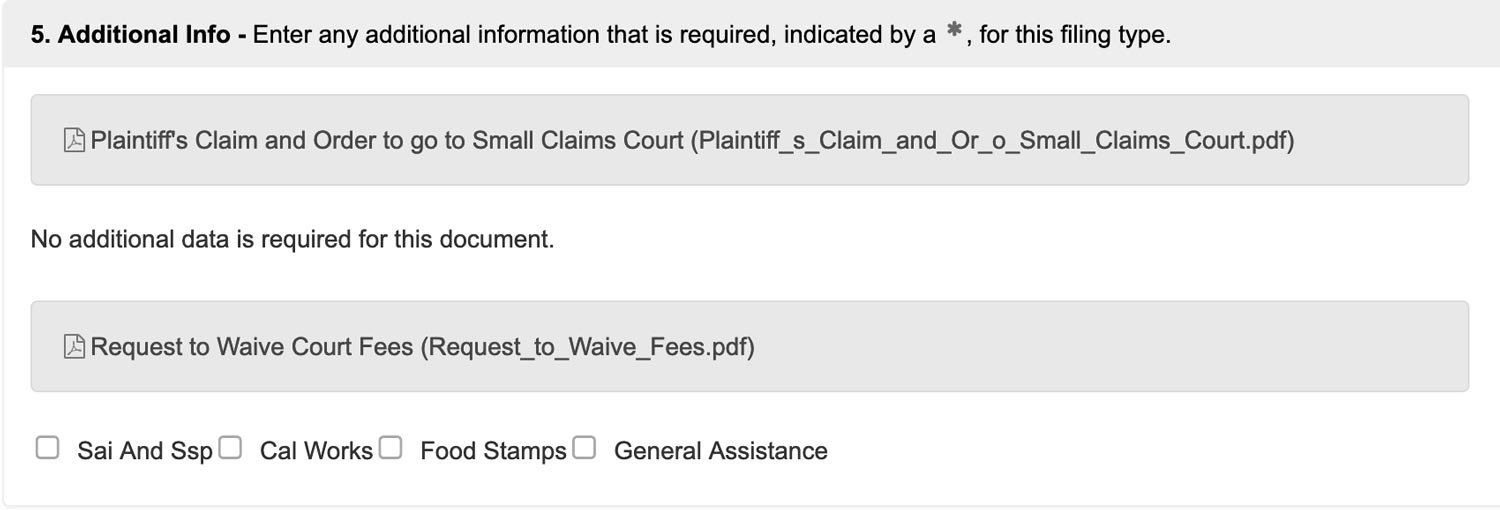 Initiate a Small Claims Case in the Orange County Civil Court E