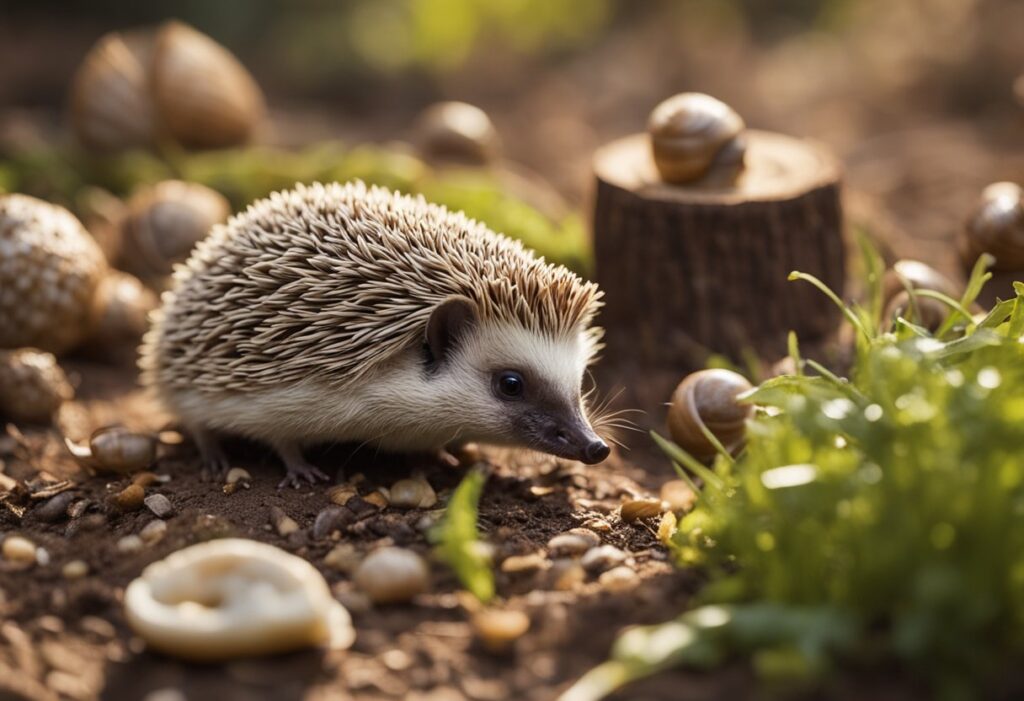 Can African Pygmy Hedgehogs Eat Snails?