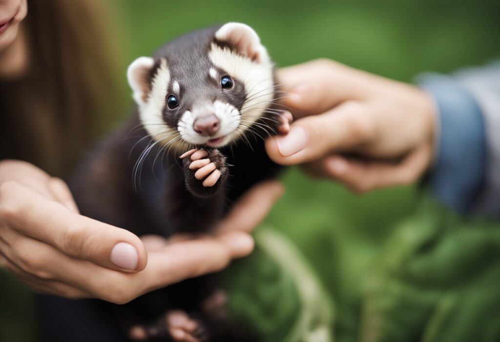 Why Does My Ferret Dig At My Legs at Reginald Robbins blog